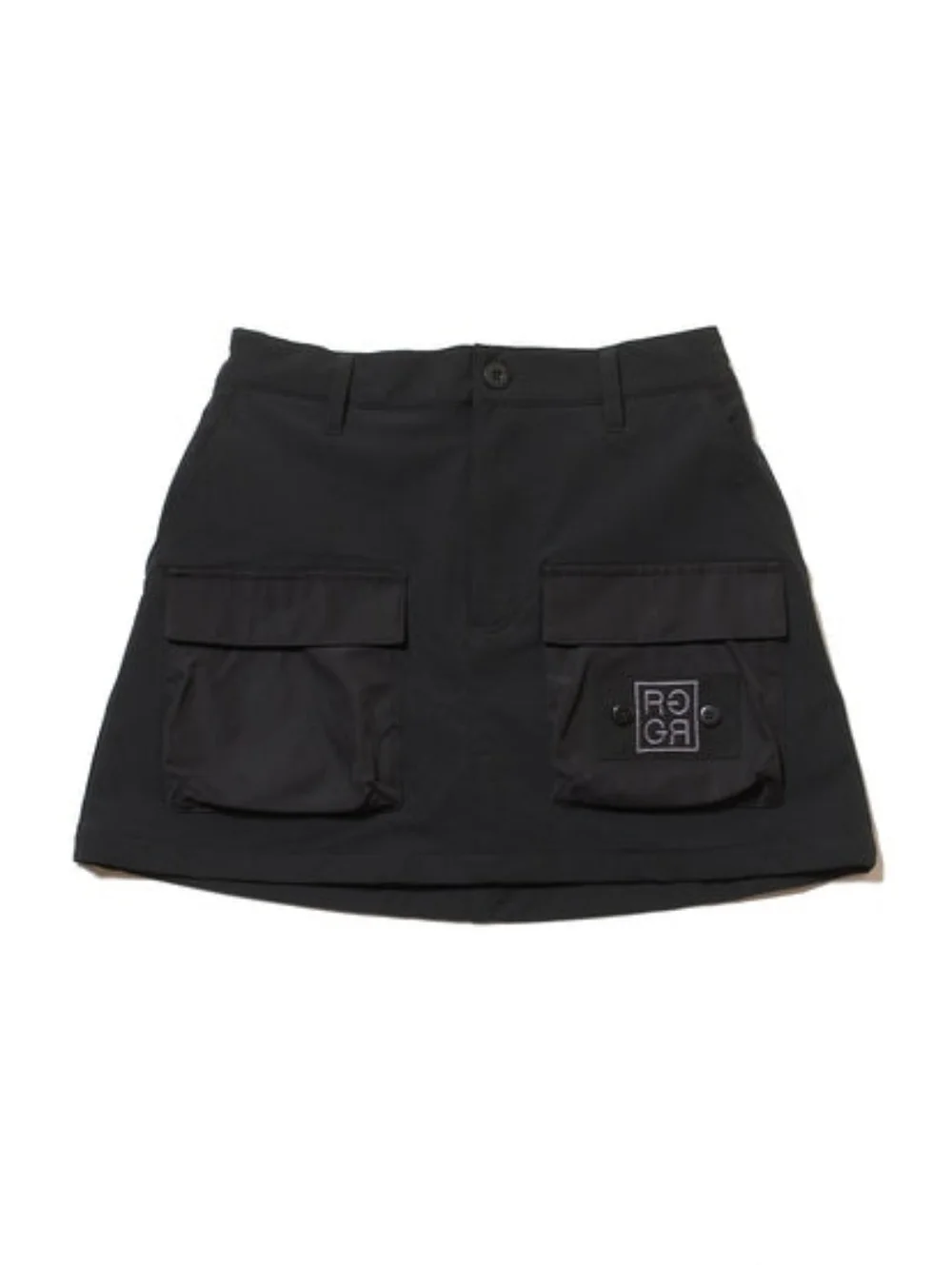 RUFFLOG Hyper Stretch Golf Skirt in Black
